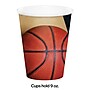 Creative Converting 9 oz. Basketball Paper Cups, 24/Pack (DTC377964CUP)~#|#~5B3BEA93-30ED-4A92-84A3F2BFDCD383FA_sc7