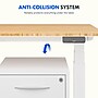 FlexiSpot E7COMMERCIAL 60''W Electric Height Adjustable Standing Desk, Bamboo/White (E7WCOM6030-LBZB)~#|#~5B3CBC47-4F19-4327-84225832F137EEF5_sc7