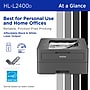 Brother HL-L2400D Compact Laser Printer, Single-Function, Print (9092806)~#|#~5B3FCEBD-D268-4477-B8EC73E48BFAF98D_sc7