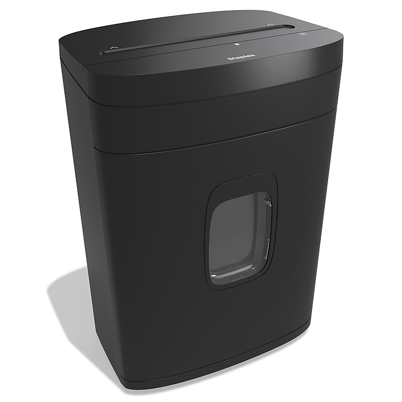 Staples 10-Sheet Micro-Cut Multi-Media Shredder (ST62150) image 1