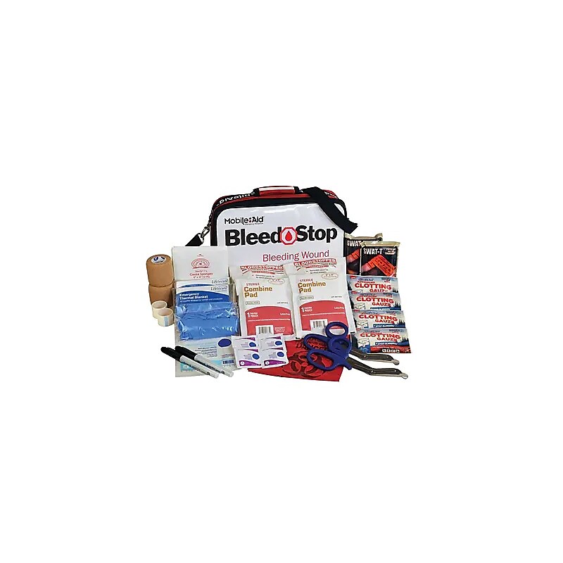 MobileAid BleedStop Double Bleeding Control & Gunshot Wound 2-Person Bleeding Control Kit (32720) image 1