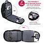 SwissDigital Pixel Laptop Backpack, Large, Black (SD-857)~#|#~5B488E94-752E-4710-8FCD3A71C80218B1_sc7