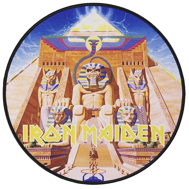 Subsonic IRON MAIDEN Powerslave 11.8" Round Gaming Mouse Pad (SA5646-IM4) image 1