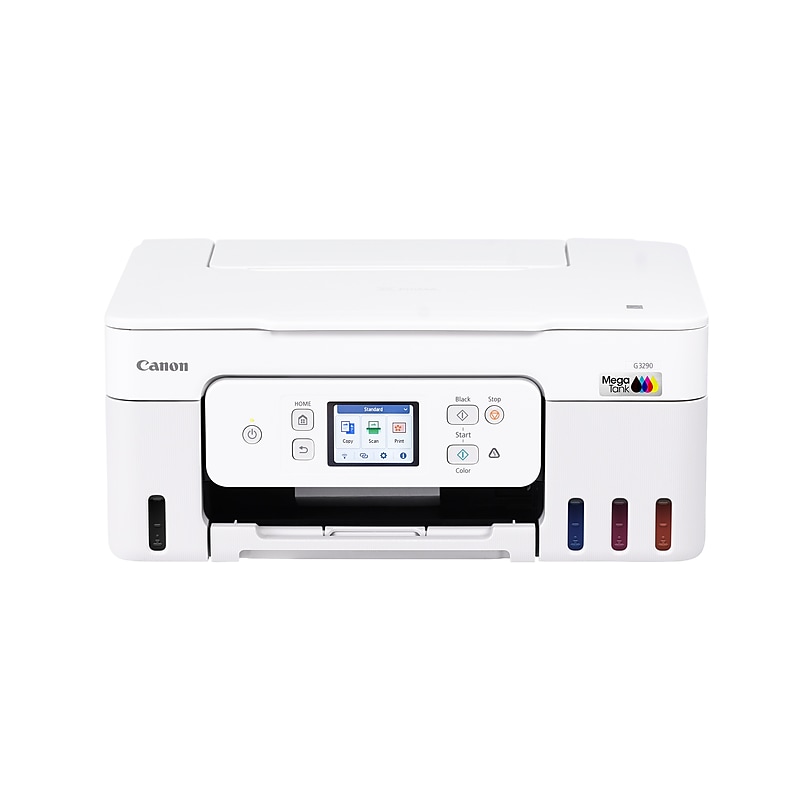 Canon PIXMA G3290 Wireless Color Inkjet Printer, All-In-One Supertank, Print, Scan, Copy (6706C002) image 1