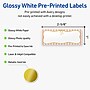 Avery Rectangle Laser/Inkjet Multipurpose Labels, 1" x 2-5/8", White, 160/Pack (19479371123)~#|#~5B4D29CA-47A1-4064-A135B7E8909D00E2_sc7