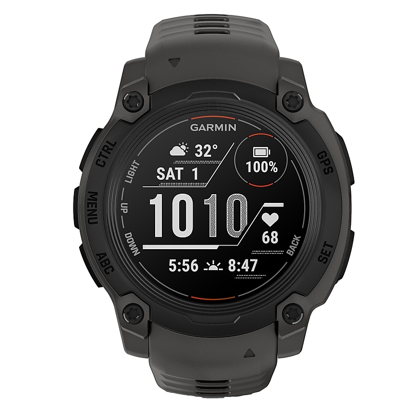 Garmin Instinct E GPS Smartwatch, Black & Charcoal, 40mm (GRM0293200) image 1