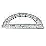 Charles Leonard 180-Degree Protractor, 6", Clear, 12/Pack, 3 Packs/Bundle (CHL77106IP-3)~#|#~5B50E3DB-FFB2-4D56-BD9F11480BA7AD53_sc7