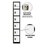 AdirOffice 72" 6-Tier Black and White Storage Locker, 4/Pack (ADI629-206-B-W-PKG-4)~#|#~5B5E2F32-26A0-45DF-94950B9E7F3D2703_sc7