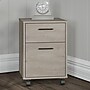Bush Furniture 2-Drawer Mobile Vertical File Cabinet, Letter Size, 22.28"H x 15.51"W x 15.74"D, Washed Gray (KWF116WG-03)~#|#~5B5EF9CB-8EBC-425A-9A5E7E35AFD5B809_sc7