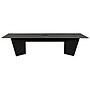 Regency Array 120"W x 48"D Conference Table with Grommet, Ash Grey/Black (ACT12048AGBK)~#|#~5B5FB0B5-01C1-4A4C-812704E41CA98332_sc7