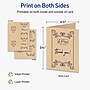 Avery Integrated Cards, 4.25" x 5.5", Matte Kraft Brown, 50/Pack (95347)~#|#~5B615B46-ECF0-4527-B49AEB7A5DF6ABED_sc7