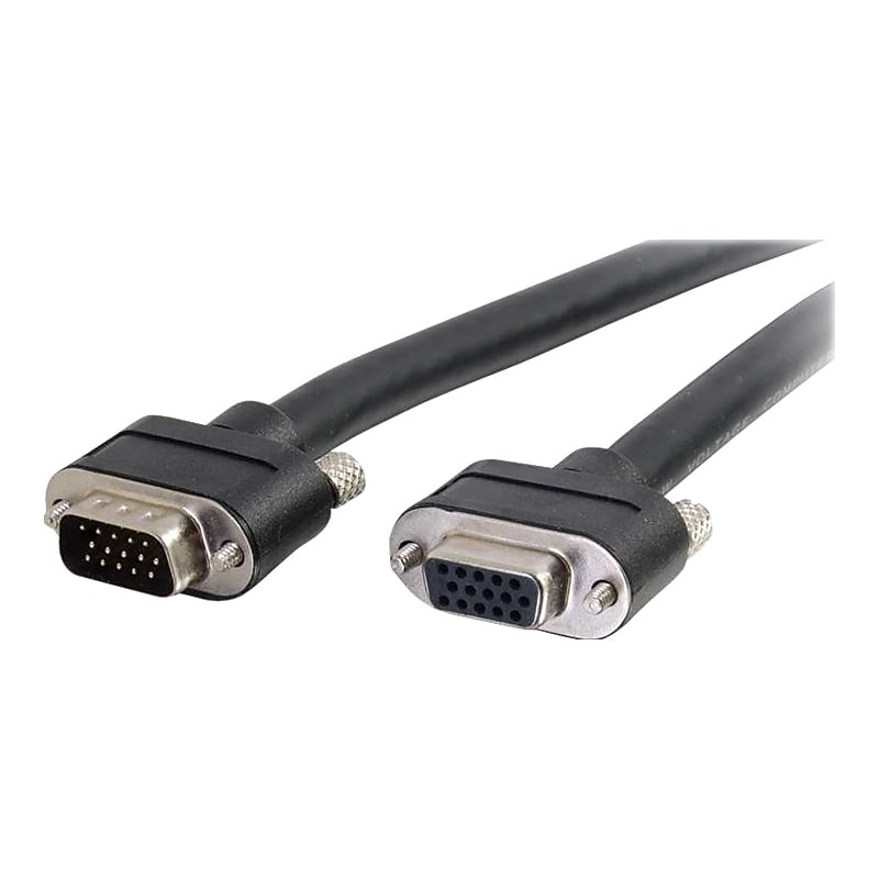 C2G Select 3' VGA Audio/Video Monitor Cable, Black (50236) image 1