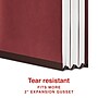 Staples 60% Recycled Heavy Duty Pressboard Classification Folder, 2-Dividers, 2" Expansion, Letter Size, Red, 10/Box (ST62560)~#|#~5B69102A-54EE-4095-84C43D865844EAC4_sc7