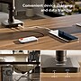 Mount-It! Dual Monitor Gas Spring Desk Mount with Pole and Crossbar For Screens Up to 32", 19.8 lbs Per Arm, Black (MI-12005)~#|#~5B6F7D07-17B8-4926-AAF1F628701AD80B_sc7