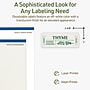 Avery Dissolvable Rectangle Multipurpose Labels, 1" x 2-5/8", Off-white, 750/Pack (94200)~#|#~5B71E683-84B5-4CA0-8CA123959BB69E41_sc7