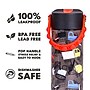 Elemental Splash Pop Plastic Water Bottle, 18 oz., Construction (EMLETR18CN9P)~#|#~5B735359-0918-4F81-8F1D6455ACA68C39_sc7
