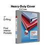 Staples Heavy Duty 1" 3-Ring View Binder, D-Ring, Gray (ST56328-CC)~#|#~5B73B32B-090C-45E9-B4595CB7ED312E67_sc7