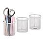 Mind Reader Metal Pen Holder, White, 3 Pieces/Set (CLIPMESH3-WHT)~#|#~5B7A1A46-F273-43AE-AD6BCF05CA02052E_sc7