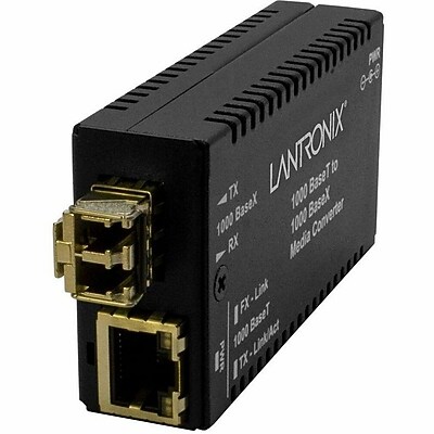 Transition Networks Mini Gigabit Ethernet Media Converter, 1000Base‑T to 1000Base‑SX (MGETSX01LCNA) Simolary simolary.com