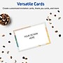 Avery Rectangle Matte Blank Card, White, 20/Pack (19479371095)~#|#~5B7C41DE-1744-4EAA-983E26717144B120_sc7