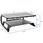 Mount-It! 2-Tier Monitor Stand, For Screens Up to 32", Black (MI-7361)~#|#~5B7CEC24-F73C-43BE-972EC2BB07619F27_sc7