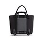 Francine Collection Florence Faux Leather Tote Bag, Black (FLORLRT-01)~#|#~5B808C20-517A-425F-87AE3EC0756EB6A6_sc7