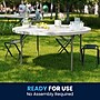 Flash Furniture Elon Folding Table, 59.75" x 59.75", Granite White (DADYCZ152RGW)~#|#~5B81E6EB-24BB-4CBF-AAE3BB343F5BE4BE_sc7