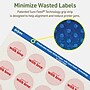 Avery Dissolvable Circle Multipurpose Labels, 1-5/8" Dia., Off-white, 200/Pack (94507)~#|#~5B850C54-3B8A-46FE-9F77DCBB296FBD03_sc7