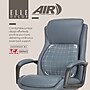 Elle Decor Rivendell AIR Lumbar Ergonomic Faux Leather Swivel Executive Chair, Blue (60124-BLU)~#|#~5B8723AC-D5A4-435C-963ADE196B5C9008_sc7