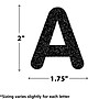 Teacher Created Resources 2" Self-Adhesive Letters and Numbers, Black Glitz, 276/Pack (TCR9647)~#|#~5B89FCE9-6577-43A7-8F606029F0F94938_sc7