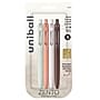Uni-Ball Zento Retractable Gel Pen, Medium Point, 0.7mm, Black Ink, 4/Pack (70659)~#|#~5B8BCFEF-C31C-46F8-B3AE014E9F6B277B_sc7