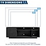 Techni Mobili Contemporary TV Stand, Screens Up to 70", Black (RTA-945TV-BK)~#|#~5B8E9C38-4809-4E63-95C16E13CF7FBC57_sc7
