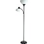Newhouse Lighting William Double Mother-Son 71" Torchiere Floor Lamp, Black (NHFL-WI-BK)~#|#~5B8EB890-7681-4872-AA8F8557C12250FC_sc7