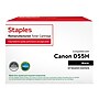 Staples 055H Remanufactured Black High Yield Toner Cartridge Replacement for Canon 055HBK (ST3020C001DS)~#|#~5B91181C-1CAB-4B74-A916654811A6A1BA_sc7