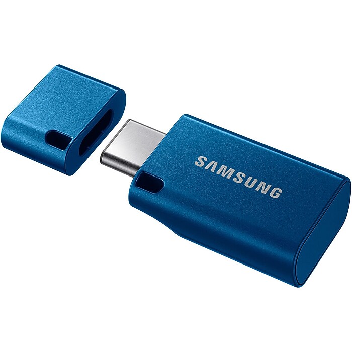 Samsung 64GB 3.2 Gen 1 Type-C Flash Drive, Blue (MUF-64DA/AM