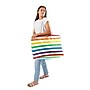 Fit & Fresh XXL All The Things Cotton Travel Tote Bag, Colorful Stripe (HWFF3062)~#|#~5B96722F-2494-43C6-B0FE77B621CE7CDD_sc7