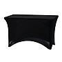 ICEBERG iGear Fabric Table Cover, Polyester/Spandex, 4', Black (16511)~#|#~5B9877DD-31D3-4930-AE9A30328A8C9F78_sc7