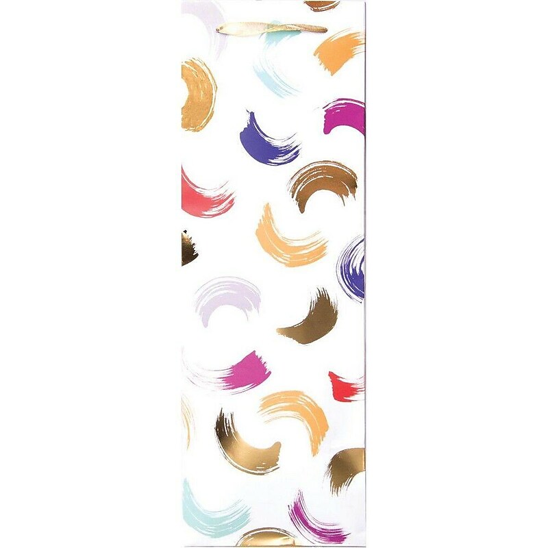 JAM Paper Paint Studio Wine Gift Bags, 3/Pack (52622308930) image 1
