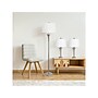 Lalia Home Perennial 62"/27.25" Brushed Nickel Three-Piece Floor/Table Lamp Set with Tapered Shades (LHS-1008-BN)~#|#~5B9A02A6-F3AD-4508-A39F2569BA605751_sc7