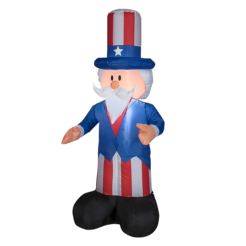National Tree Company 4 ft. Inflatable Uncle Sam (GE9-44244-1) image 1