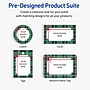 Avery Rectangle Multipurpose Labels, 2-1/3" x 3-3/8", White, 80/Pack (19479370409)~#|#~5B9C4930-9A2A-4A99-9E7FE46AF88506EB_sc7