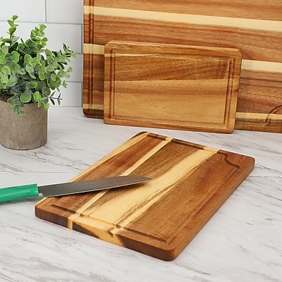 MegaChef Acacia Wood Cutting Board - Thumbnail 5
