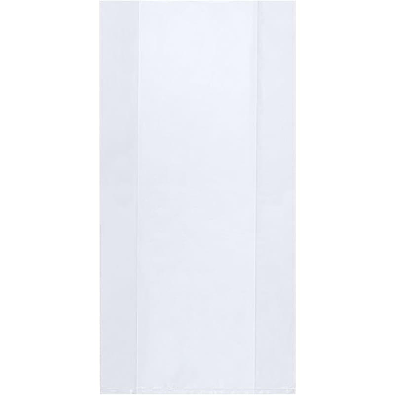 36" x 20" Gusseted Poly Bags, 1.5 Mil, Clear, 250/Carton (PB15080) image 1