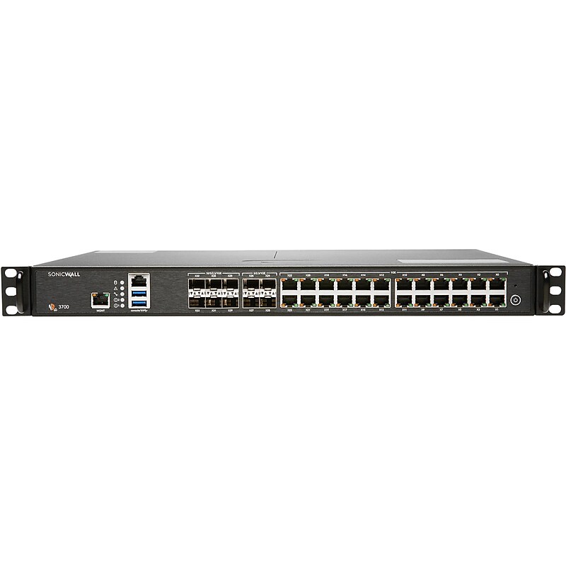 Sonicwall Generation 7 NSa 3700 Promotional Tradeup Next-Generation Firewall, Rack Mounted (03-SSC-1368) image 1