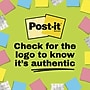 Post-it Super Sticky Notes, 8" x 6", Neon Fizz Collection, Lined, 45 Sheet/Pad, 4 Pads/Pack (6845-SSPL)~#|#~5BA9DE23-DC41-4EBB-88FFA2AD6D8D0135_sc7
