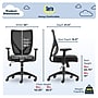 Serta Works Mesh Back Polyester Computer and Desk Chair, Black (CHR10021A)~#|#~5BB969DA-899C-4DB7-88C704FCC7CE5702_sc7