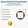 Avery Circle Multipurpose Labels, 2" Dia., White, 120/Pack (19479370513)~#|#~5BBC46DC-373C-4B29-93BFB16AEBC8EADD_sc7