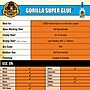 Gorilla Liquid Super Glue, 0.11 oz, Clear (7900102)~#|#~5BBC4BC3-50A6-4EFF-B8B4D7A1609FD3EE_sc7