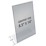 Azar Sign Holder, 8.5" x 14", Side Loading, Clear Acrylic, 10/Pack (112706-10PK)~#|#~5BBDC10A-277E-4609-9D066F91743C191F_sc7