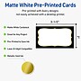 Avery Rectangle Business Cards, Matte White, 80/Pack (19479370871)~#|#~5BBDCD6A-A708-4EA9-80EA0D41992E63A4_sc7